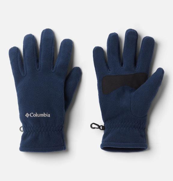 Columbia Fast Trek Gloves Navy For Men's NZ64180 New Zealand